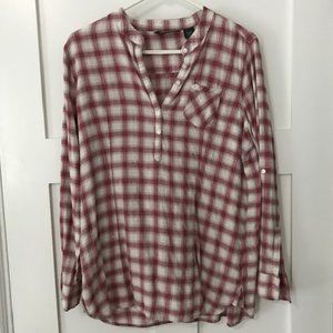 Eddie Bauer Plaid Tunic